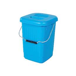 1115279 - Viereckdeckeleimer 9l