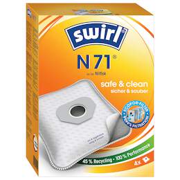 1121900 - Staubsaugerbeutel N71 Swirl EcoPor zu Nilfisk