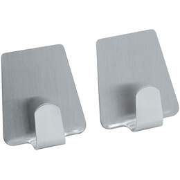 1172540 - Klebehaken Trapez 5cm Edelst 2er SB