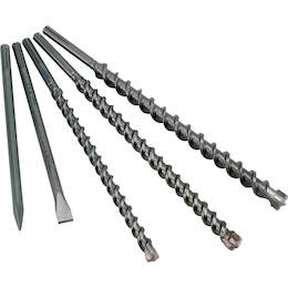 1084306 - Hammerbohr- u. Mei&szlig;elset SDS-max 5tlg.