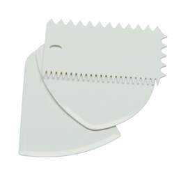 1192753 - Teigspachtelset 3 tlg. Kunstst 16,5x11cm Classic/Patisserie