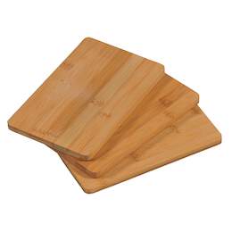 1203282 - Schneidbrett Bambus 3er 22x14x1cm