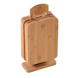 1203286 - Brettchenst&auml;nder Bambus 7tlg 22x14x0,8cm