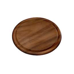 1203312 - Holzteller Akazie DM 25cm St&auml;rke 1,5cm