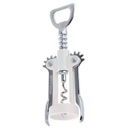 1205355 - Hebelkorkenzieher 16cm ABS wei&szlig; SB