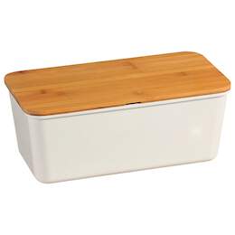 1213985 - Brotbox Melamin/Bambus 36x20x14cm
