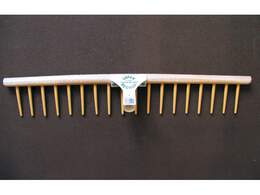 1086571 - Heurechen Holz verstellbar m. Nylonz&auml;hnen