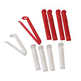 1216898 - Beutelverschlussclipse 10er f&uuml;r Gefrierbeuteln usw.