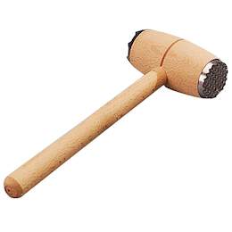 1219590 - Fleischklopfer Buche 32cm 2 Metallk&ouml;pfe