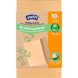 1219948 - Biom&uuml;lls&auml;cke 10l Papier 10er 20x28cm