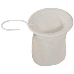 1221400 - Teenetz Coffee&Tea Baumwolle wei&szlig; DM 90mm