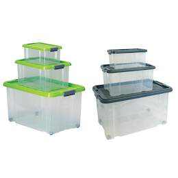 1232913 - Boxen-Set mit Deckel 3er