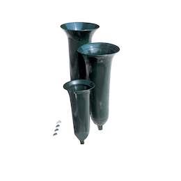 1019524 - Grabvase Kunststoff dunkelgr&uuml;n