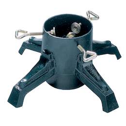 1036799 - Christbaumst&auml;nder Gusseisen gr&uuml;n lackiert DM 31cm/Vierfu&szlig;