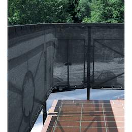 1220888 - Zaunblende anthrazit L 25m Kunststoff