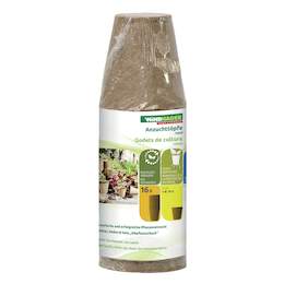 1234063 - Anzuchtt&ouml;pfe 8cm rund 16 Stk./ Pkg.