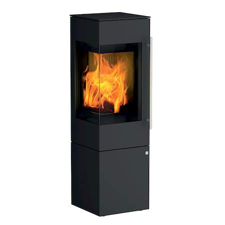 1250462 - Kaminofen Ipala Smart Compact Stahl, schwarz, links