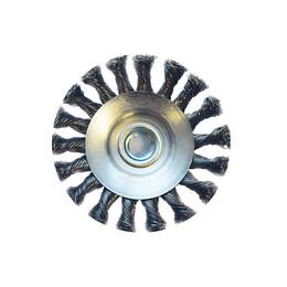 1247603 - Kegelb&uuml;rste gezopft M14 DM 100mm Stahldraht 0,50mm