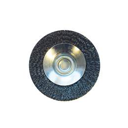 1247604 - Kegelb&uuml;rste gewellt M14 DM 100mm Stahldraht 0,30mm