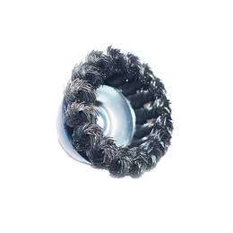 1247605 - Topfb&uuml;rste gezopft M14 DM 65mm Stahldraht 0,35mm