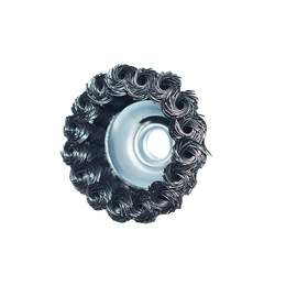 1247606 - Topfb&uuml;rste gezopft M14 DM 65mm Stahldraht 0,50mm