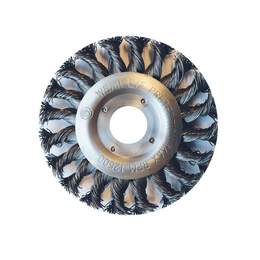 1247613 - Rundb&uuml;rste gezopft DM 115mm Bohrung 22,2mm Stahldr. 0,50mm