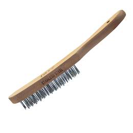 1247621 - Handstielb&uuml;rste mit Holzgriff Edelst. gew.