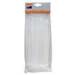 1098690 - Kabelbinder-Set wei&szlig; 100 Stk.