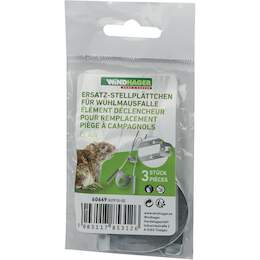 1252956 - Stellpl&auml;ttchen f. Z-Falle 05354 3 Stk./Pkg.