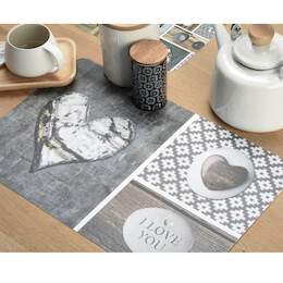 1253188 - Tischset Love in Wood 30x45cm
