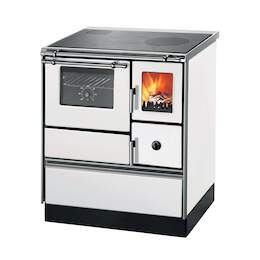 1256143 - Dauerbrandherd K176 F/A Style links wei&szlig; Stahlplatte Westmin