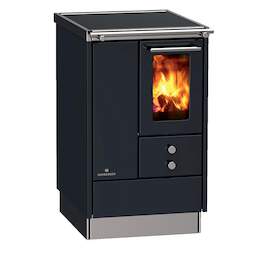 1256154 - Festbrennstoffherd LM 50 Edition wei&szlig; RA rechts