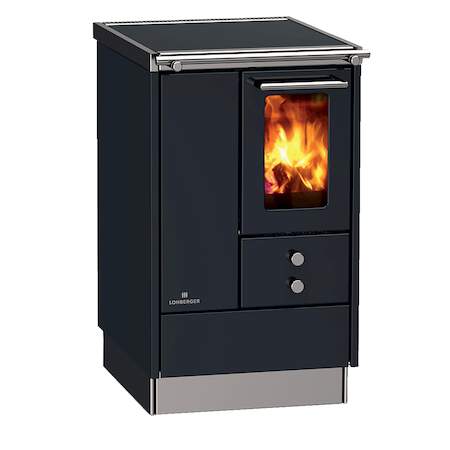 1256158 - Festbrennstoffherd LM 50 Edition schwarz RA rechts