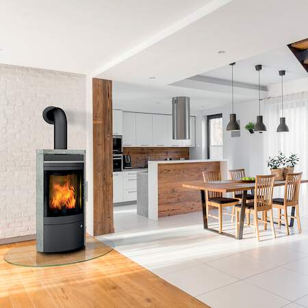 1256562 - Kaminofen Libra Naturstein Serpentin