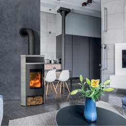 1256563 - Kaminofen Auriga Naturstein Serpentin