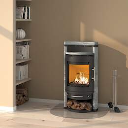 1256567 - Kaminofen Corvus Naturstein Serpentin