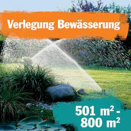 1256639 - Bew&auml;sserung Verleg. 501m2- 800m2