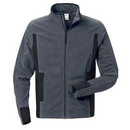 1254153 - Fleecejacke grau/schw.Gr.3XL FUSION 4003