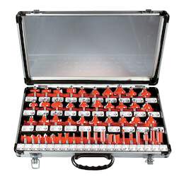 1130921 - Fr&auml;sersatz HM im Alukoffer 50tlg. Schaft 8mm