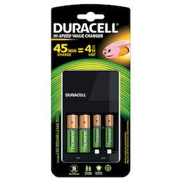 1131431 - Duracell Ladeger&auml;t DLG-CEF14 m. 2 AA/2 AAA
