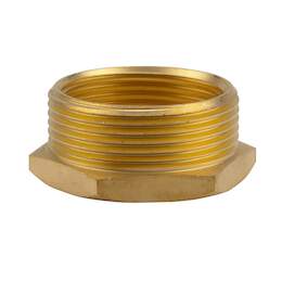 1140651 - Reduzierst&uuml;ck Messing 1 1/2" AG - 1 1/4" IG