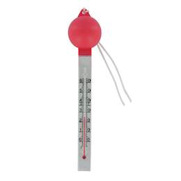 1184860 - Thermometer wei&szlig; mit Kugelkopf