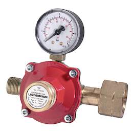 1190637 - Propanregler m. Manometer verstellbar 0-6bar