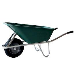 1263514 - Schiebetruhe Garten Bau 100l Mulde gr&uuml;n