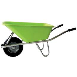 1263515 - Schiebetruhe Garten Bau 100l Mulde apfelgr&uuml;n