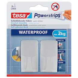 1264813 - Power Strips Haken L wei&szlig; Waterproof-2 St&uuml;ck