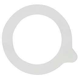 1262823 - Gummiring wei&szlig; 6er