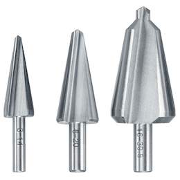 1271781 - Blechsch&auml;lbohrersatz HSS 3tlg. DM 3-14, 6-20, 16-30,5mm