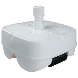 1171879 - Schirmst&auml;nder Kunststoff 46l 50x50cm, wei&szlig;, fahrbar