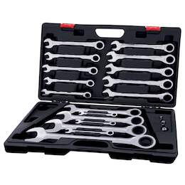 1193013 - Ratschenring-Gabelschl&uuml;ssel Satz 20tlg. 8-32mm